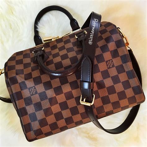 louis vuitton speedy 25 damier fake|louis vuitton speedy 25 bandouliere.